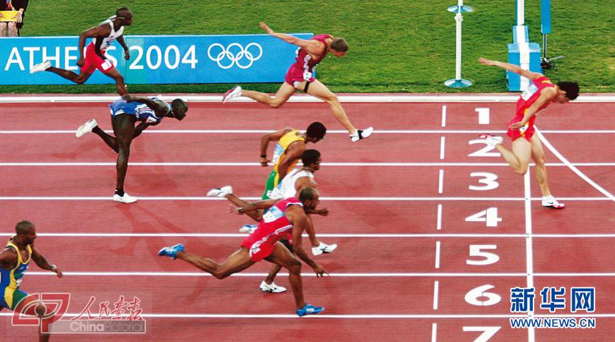 雅典奥运会110米栏决赛英语解说